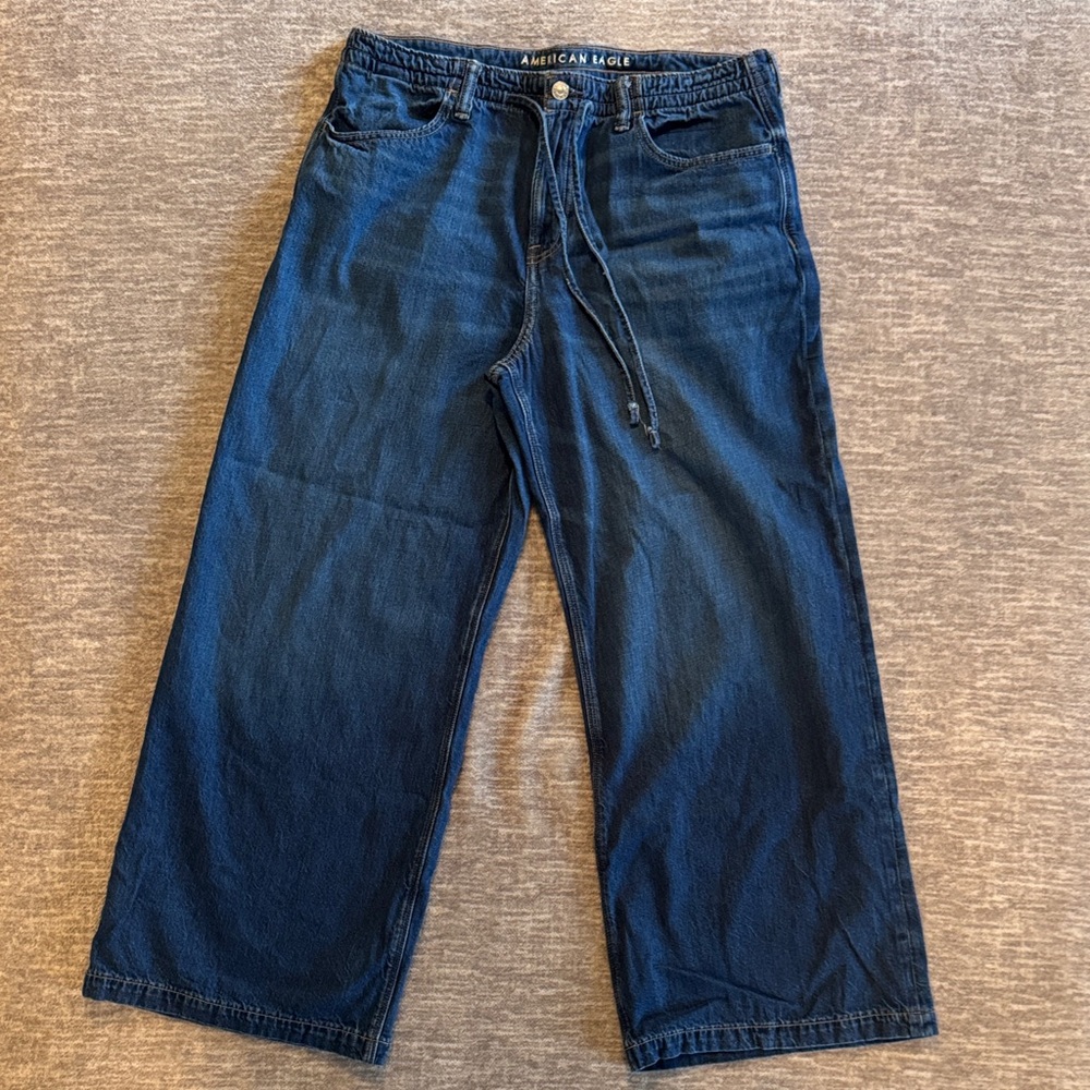 Women’s Low-Rise Ultra Wide Leg STRIGID Jeans